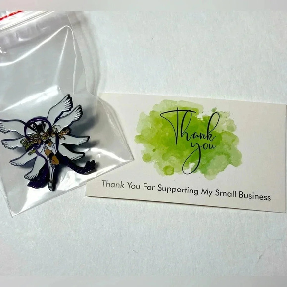 Digimon -  Angewomon Pin 🪽💜 - Picture 5 of 5